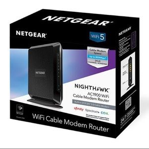 Netgear Nighthawk AC1900 WiFi Cable Modem Router